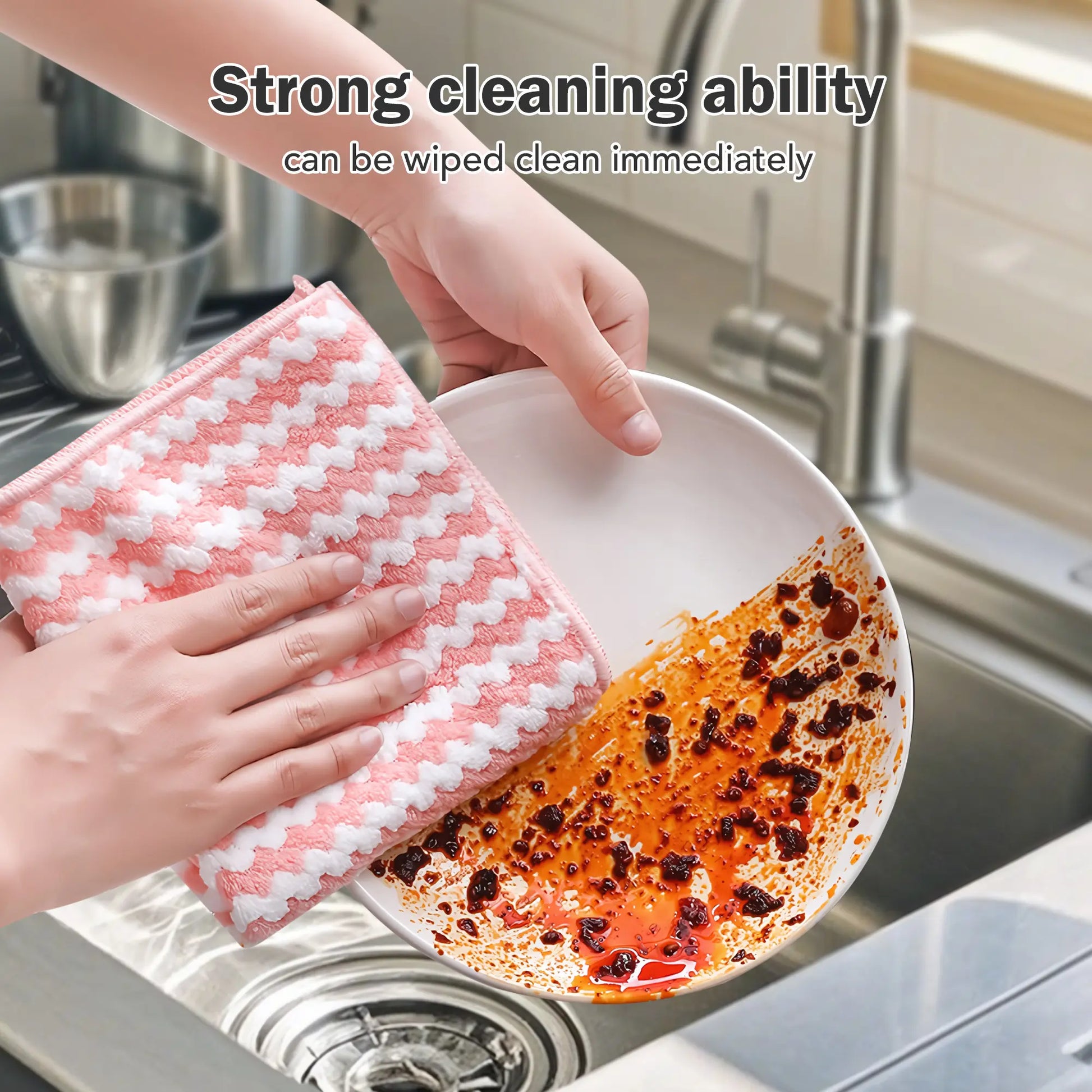 10 Counts Microfiber Cleaning Cloth per Pack Single Color per Pack, Colors Sent Randomly Each Package Contains Only One Color, No Mixed Colors