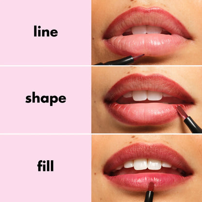 e.l.f Main Stain Lipliner Marker - Long-Lasting Lip Color Tool for Precise Lip Definition