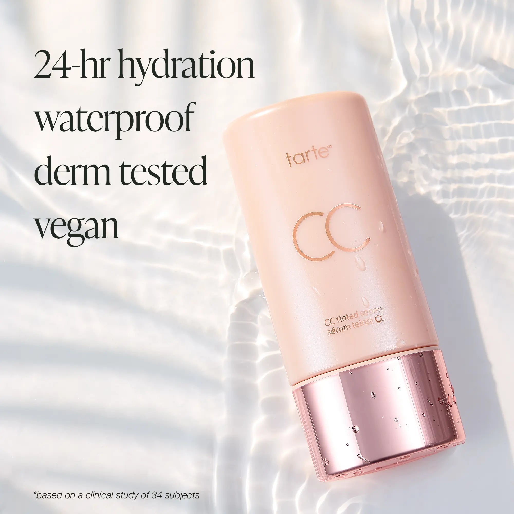 tarte CC color-correcting tinted serum bottle