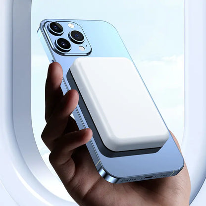 5000mAh Magnetic Power Bank for iPhone 12–17 Series